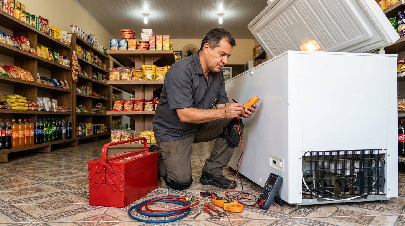 Ajuste de Temperatura do Freezer em São Bernardo do Campo‑SP